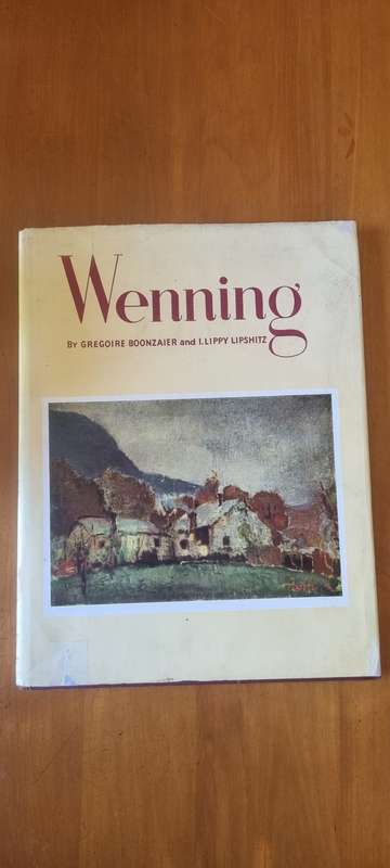 Wenning. SIGNED AND INSCRIBED BY Gregoire Boonzaier and Lippy Lipshitz to Laurie Wale