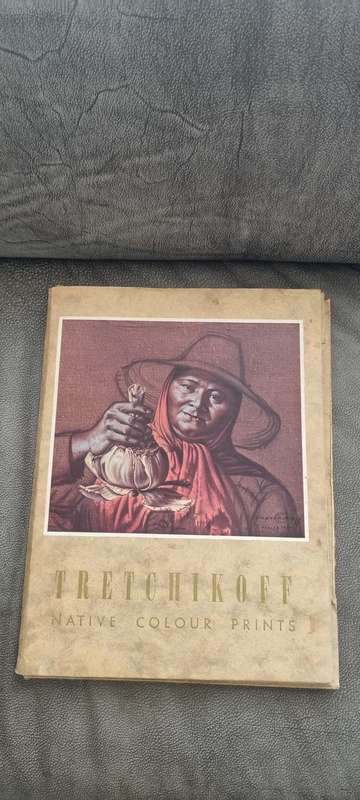 Native Colour Prints Reproduced from Original Paintings. SIGNED INSCRIBED AND DATED BY TRETCHIKOFF