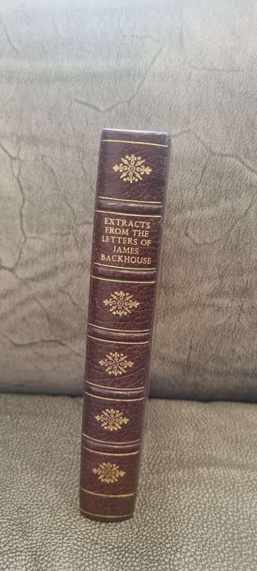 Extracts from the letters of James Backhouse, when engaged on a visit to Mauritius and South Africa