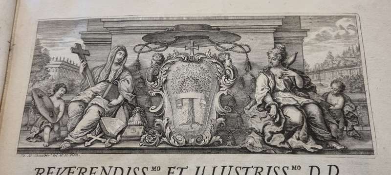 1735 published in Venice! Book on Augustinian. Elephant folio.