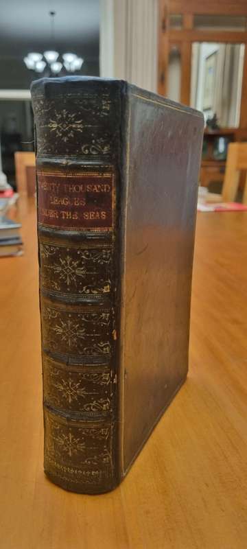 Twenty Thousand Leagues Under The Seas. 1873 ENGLISH FIRST EDITION. Verne, Jules