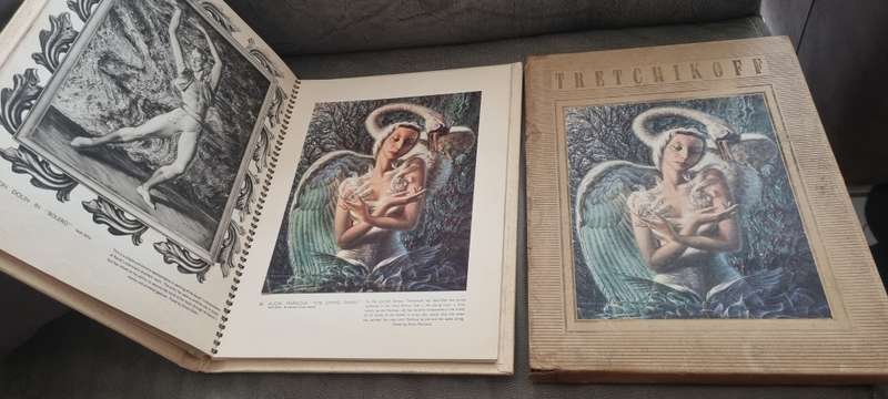 Tretchikoff. SIGNED AND INSCRIBED 1950 TRUE FIRST EDITION. In slipcase decorated with the Dying Swan