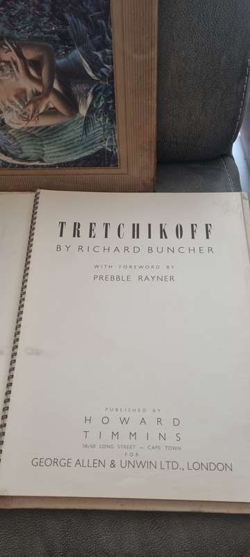 Tretchikoff. SIGNED AND INSCRIBED 1950 TRUE FIRST EDITION. In slipcase decorated with the Dying Swan
