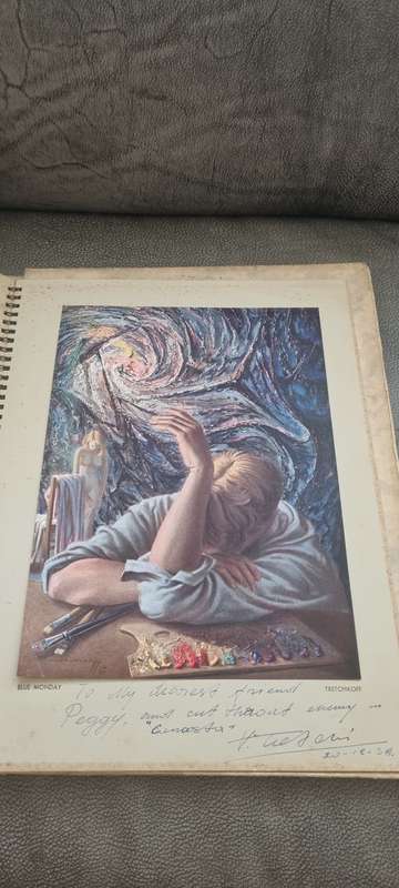 Colour Prints Reproduced from Original Paintings. SIGNED INSCRIBED AND DATED BY TRETCHIKOFF