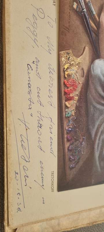 Colour Prints Reproduced from Original Paintings. SIGNED INSCRIBED AND DATED BY TRETCHIKOFF