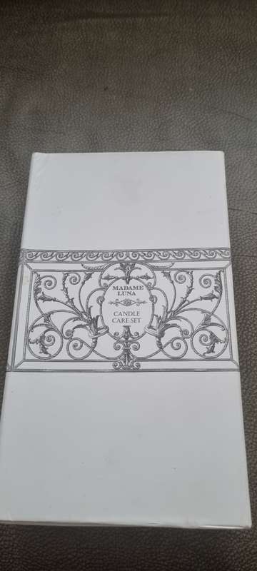 Candle Care Set . Madame Luna. BRAND NEW UNUSED IN BOX!