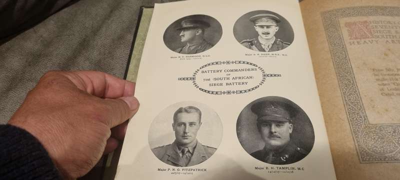 A History of the seventy-first siege battery South African heavy artillery.