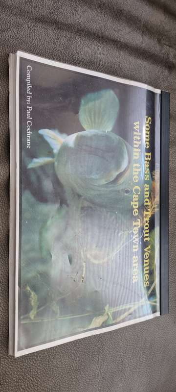 Some Bass and Trout Venues within the Cape Town area. SIGNED AND INSCRIBED BY AUTHOR. Cochrane, Paul