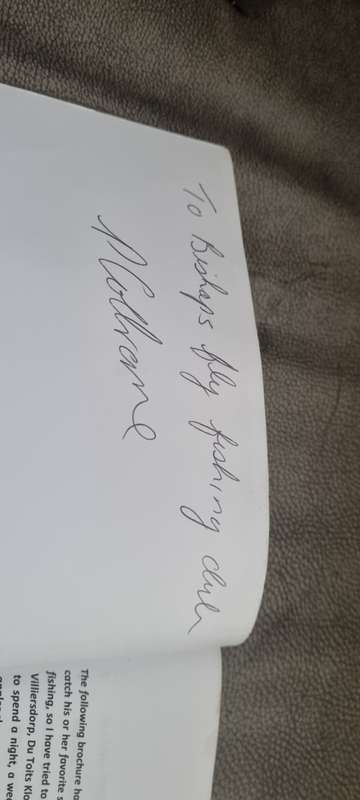Some Bass and Trout Venues within the Cape Town area. SIGNED AND INSCRIBED BY AUTHOR. Cochrane, Paul