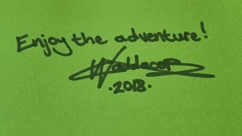 Graffitti South Africa. SIGNED AND INSCRIBED BY AUTHOR. Waddacor, Cale