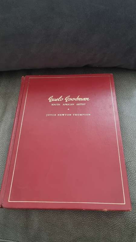 Gwelo Goodman. South African Artist. De Luxe Edition. FULL LEATHER. SIGNED  Newton-Thompson, Joyce
