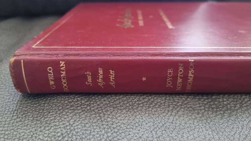Gwelo Goodman. South African Artist. De Luxe Edition. FULL LEATHER. SIGNED  Newton-Thompson, Joyce
