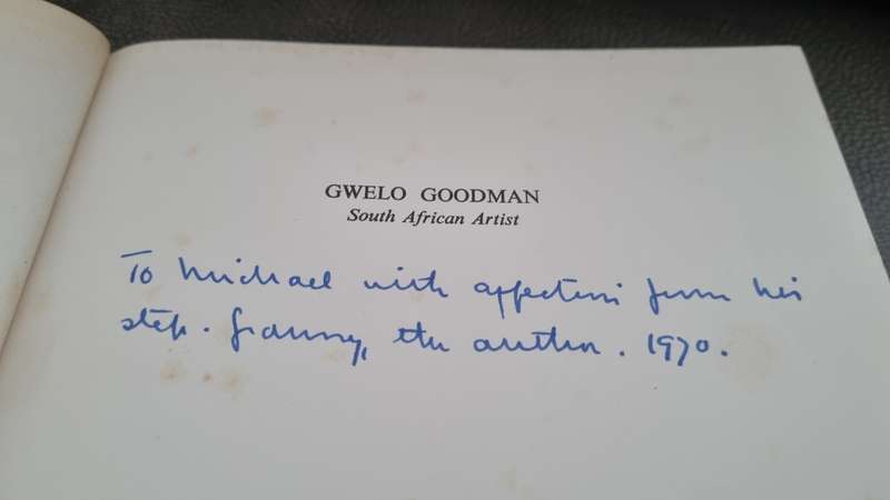 Gwelo Goodman. South African Artist. De Luxe Edition. FULL LEATHER. SIGNED  Newton-Thompson, Joyce