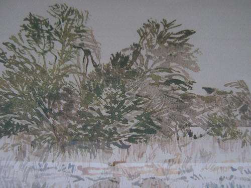 Adolph Jentsch (1877-1988) Top Namibian Artist. Limited Edition Print, Framed and Signed.