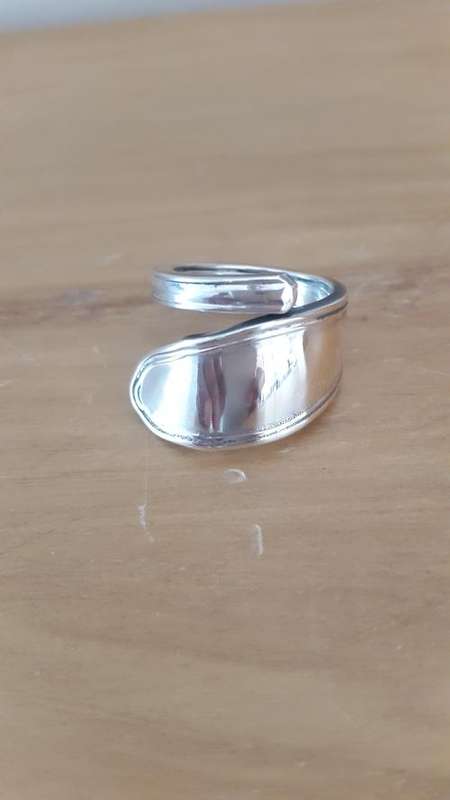 Solid 800 Silver Ring. Fritz Bahner of Dusseldorf. Heavy 12 grammes. ADJUSTABLE