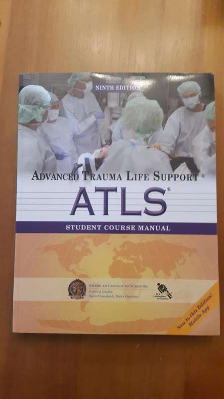NEW ATLS ( Advanced Trauma Life Support ). Student Manual. Ninth ( 9th ) Edition. Bargain price.