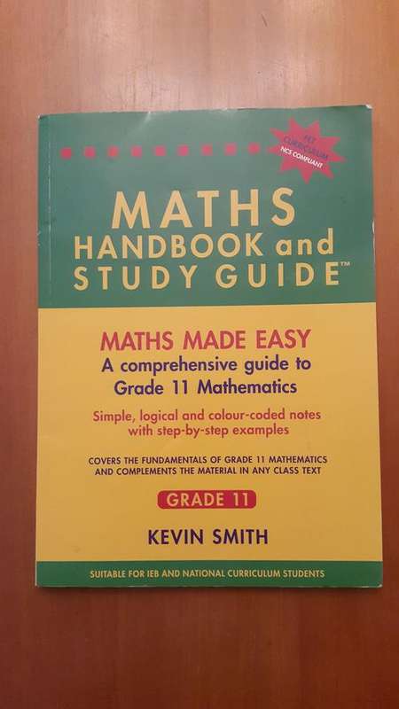 Maths Handbook and Study Guide by Kevin Smith.