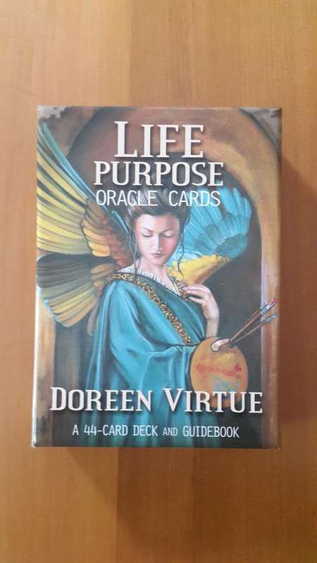 Doreen Virtue Life Purpose Oracle Cards 44 Card Deck and Guide Book.