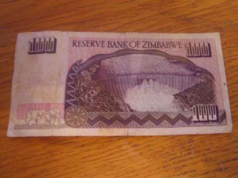The Old Zimbabwe $100 Note. 1995. Great Collector's Item.
