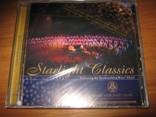Drakensberg Boy's Choir. Starlight Classics. SEALED NEW CD. Excellent range of songs. REDUCED!
