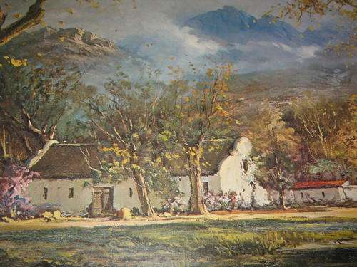Gabriel de Jongh Large Print, Framed and in Bright New Condition:  Falling Leaves. REDUCED!