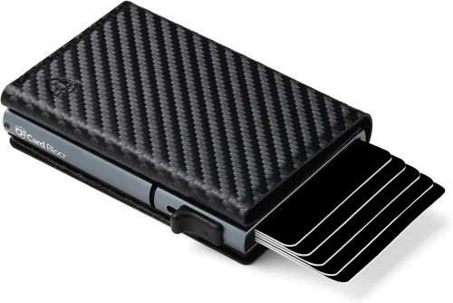 Credit Card Pop Up Wallet - Carbon