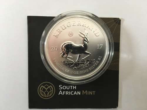 2017 KRUGERRAND SILVER PREMIUM UNCIRCULATED + C.O.A