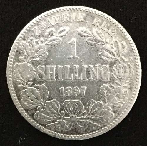 ZAR 1897. 1 Shilling.