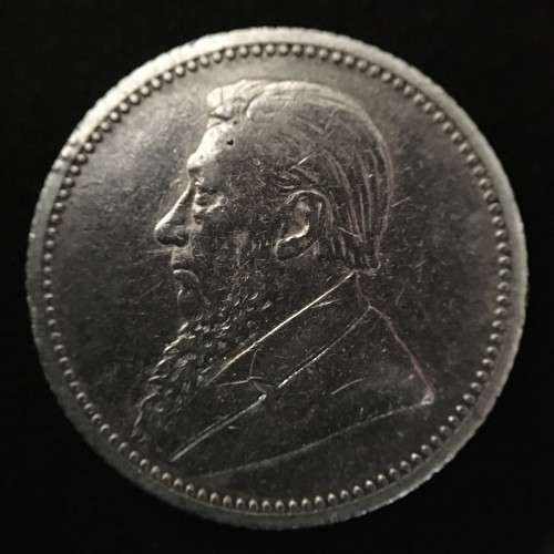 ZAR 1893. 6d / Sixpence.