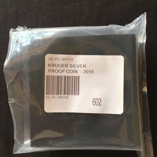 *SALE* |  PROOF | 2018 SILVER KRUGERRAND.