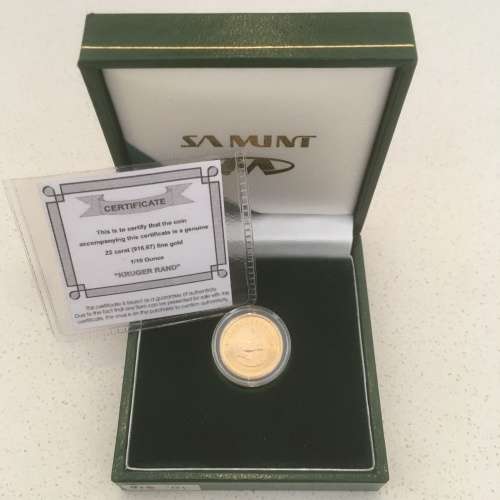 1/10th | GOLD KRUGERRAND | 1981
