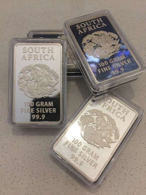100g | .999 FINE | SILVER BAR + CAPSULE