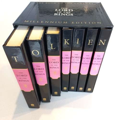 *SALE* The Lord of the Rings : Millennium Edition, 7 Volume Hardback Boxed Set, J.R.R Tolkien.