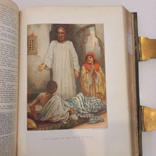 *SALE* Antique Bible c.1890. The National Comprehensive Family Bible. Very Rare !