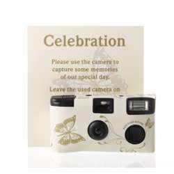 Disposable Camera - Butterfly Design