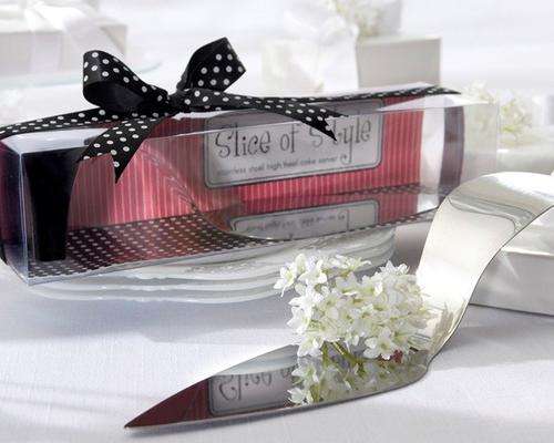 Kate Aspen - Favour - Slice of Style - Stainless Steel High Heel Cake Server
