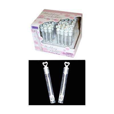 Wedding Bubbles heart bubble tube