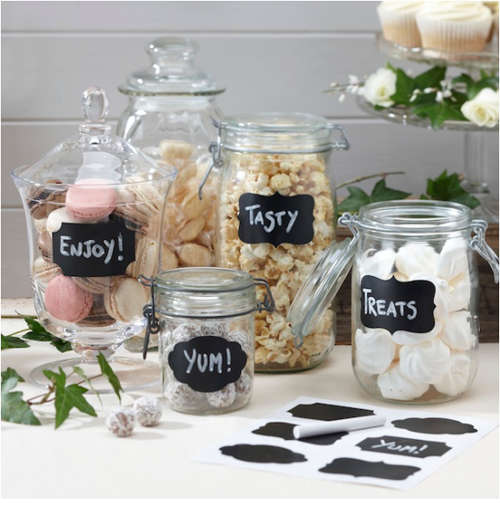 Decor - Vintage Affair - Chalk Sticker Labels