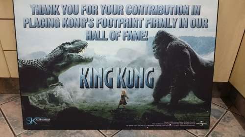 King Kong large movie poster - eye catching!!
