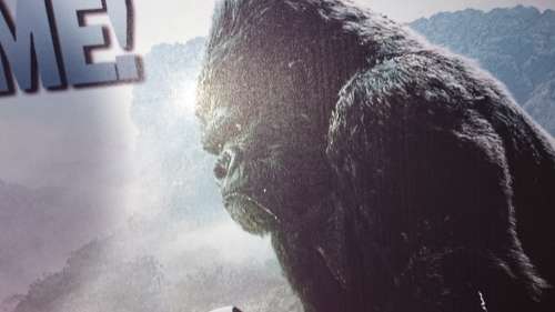 King Kong large movie poster - eye catching!!