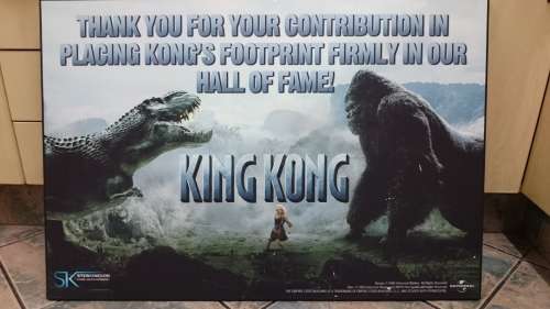 King Kong large movie poster - eye catching!!