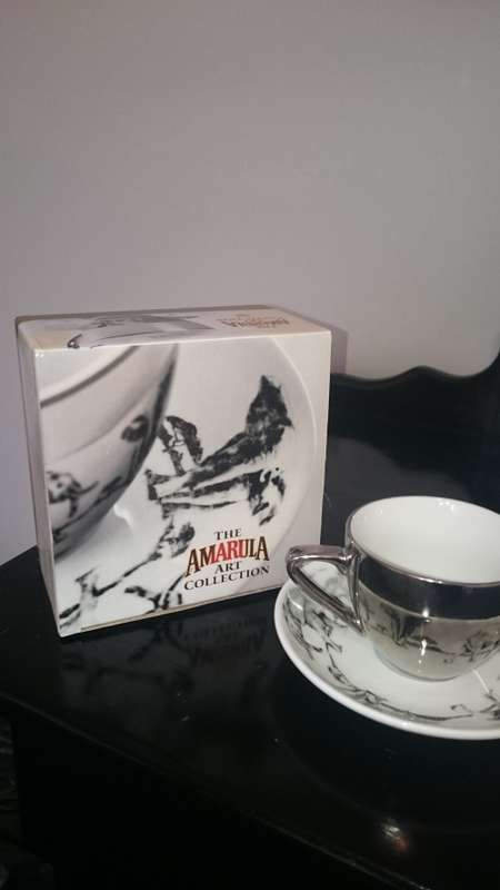 Stunning Amarula limited edition Art collection cup and saucer