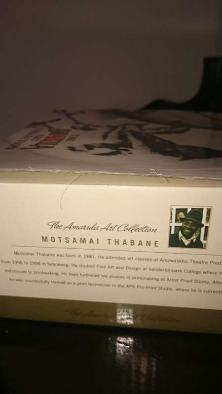 Stunning Amarula limited edition Art collection cup and saucer