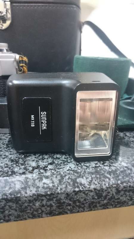#Camera Yashica FX-2 + lenses with case#