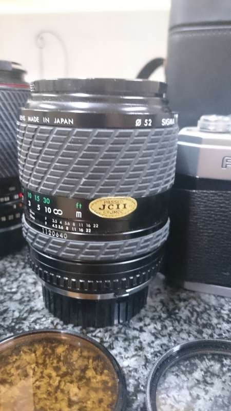 #Camera Yashica FX-2 + lenses with case#