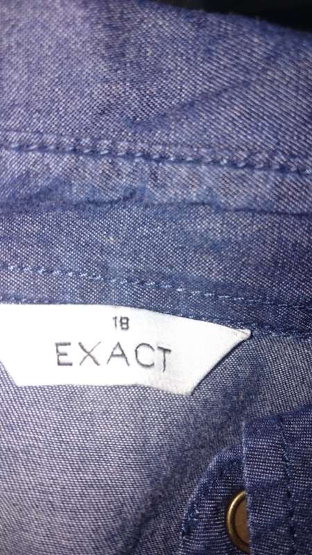 #Exact Denim dress #Size 18