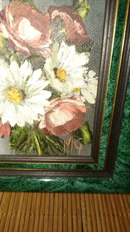 #Magda Geyer oil paintings (small) x 2#