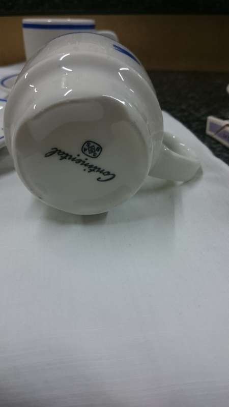 ###Wow!2 x Transnet\spoornet espresso\coffee cups and saucers with logo###
