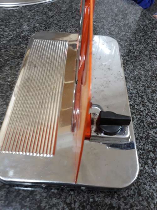 ##Vintage pineware bread slicer##