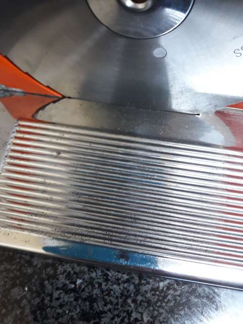 ##Vintage pineware bread slicer##